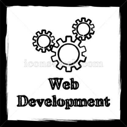 Web development sketch icon. - Website icons