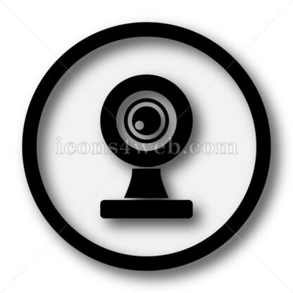 Webcam simple icon. Webcam simple button. - Website icons