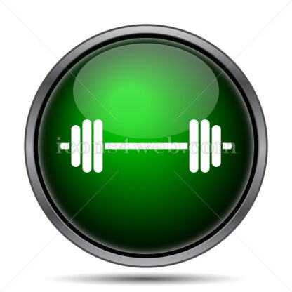 Weightlifting internet icon. - Website icons