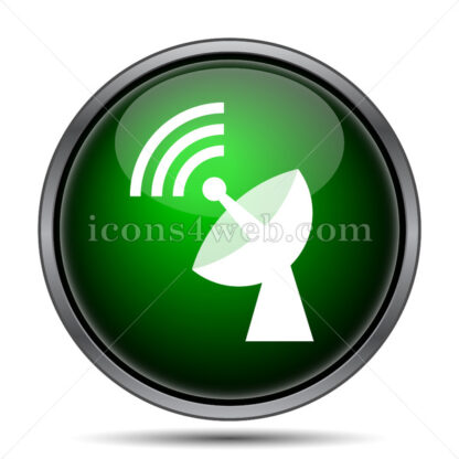 Wireless antenna internet icon. - Website icons