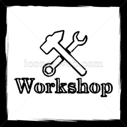 Workshop sketch icon. - Website icons