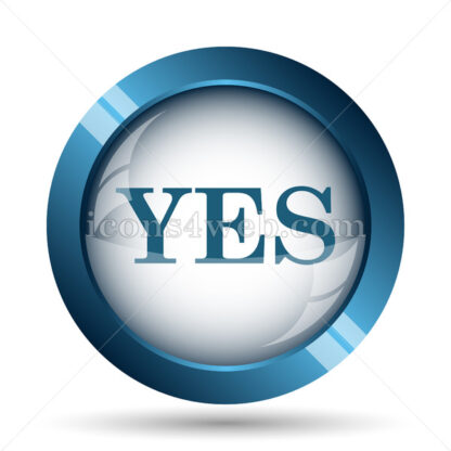 Yes image icon. - Website icons