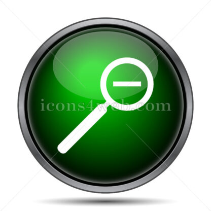 Zoom out internet icon. - Website icons