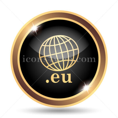 .eu gold icon. - Website icons