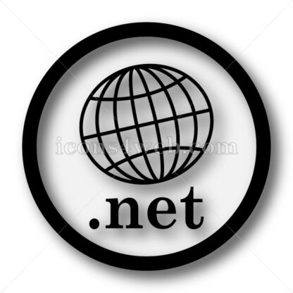 .net simple icon. .net simple button. - Website icons