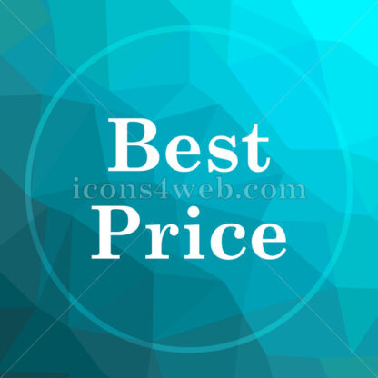 Best price low poly button. - Website icons