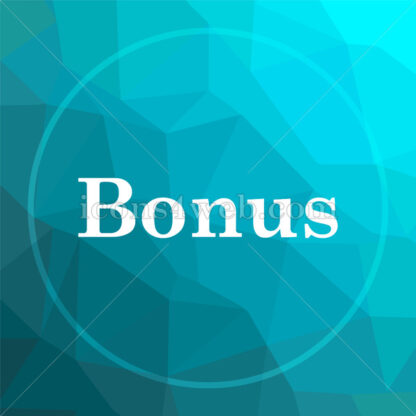Bonus low poly button. - Website icons