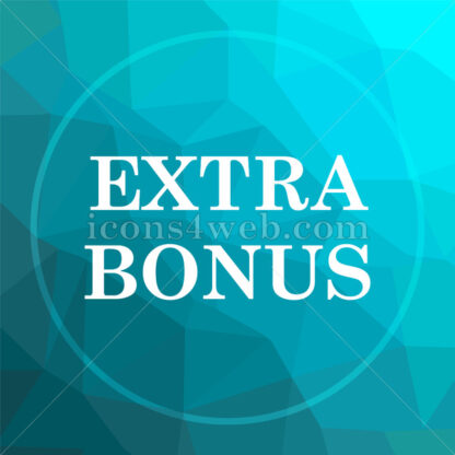 Extra bonus low poly button. - Website icons