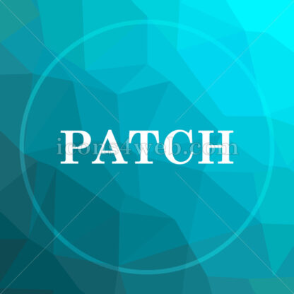 Patch low poly button. - Website icons