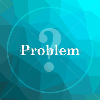 Problem low poly button. - Website icons