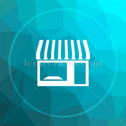 Store low poly button. - Website icons