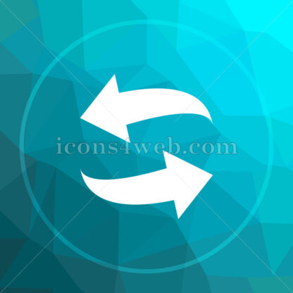 Swap low poly button. - Website icons