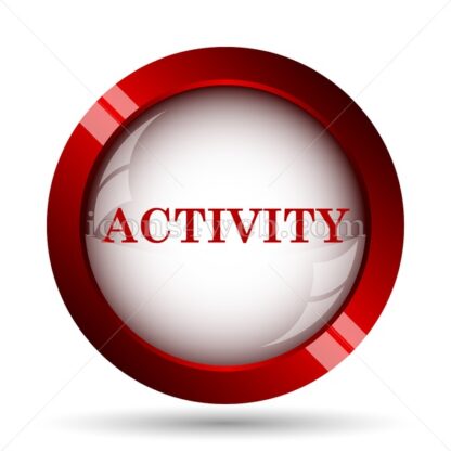 Activity website icon. High quality web button. - Icons for website