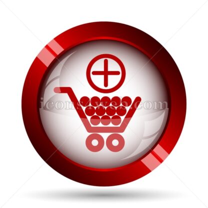 Add to cart website icon. High quality web button. - Icons for website