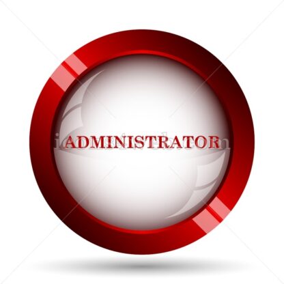 Administrator website icon. High quality web button. - Icons for website