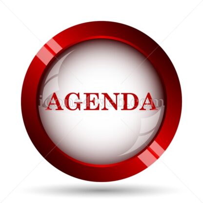 Agenda website icon. High quality web button. - Icons for website