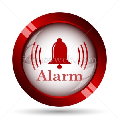 Alarm website icon. High quality web button. - Icons for website