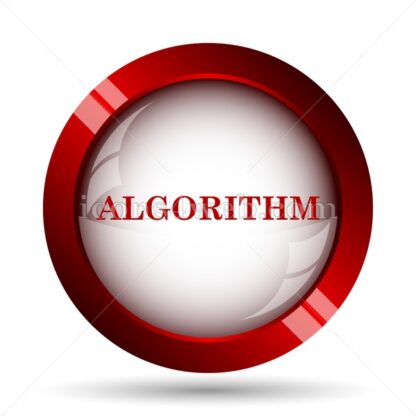 Algorithm website icon. High quality web button. - Icons for website