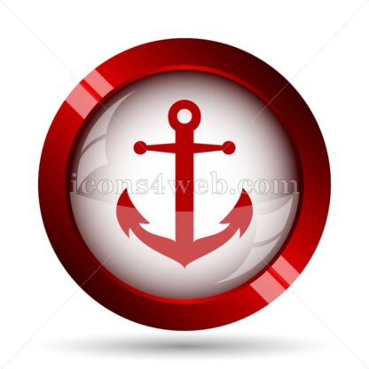 Anchor website icon. High quality web button. - Icons for website