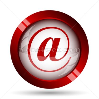 At website icon. High quality web button. - Icons for website