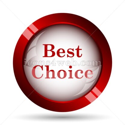 Best choice website icon. High quality web button. - Icons for website