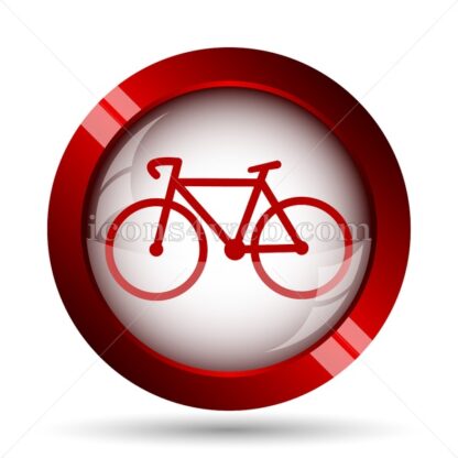 Bicycle website icon. High quality web button. - Icons for website