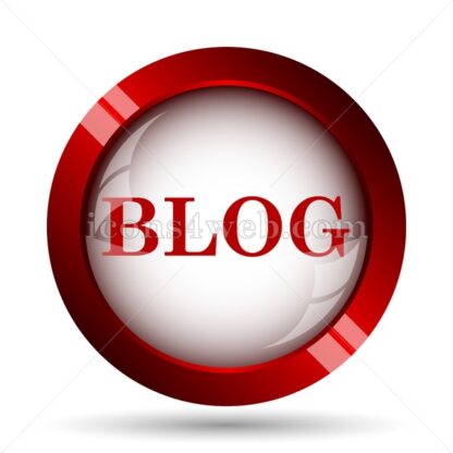 Blog text website icon. High quality web button. - Icons for website