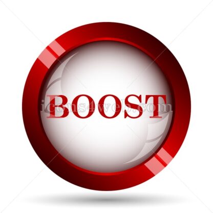 Boost website icon. High quality web button. - Icons for website