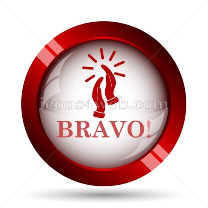 Bravo website icon. High quality web button. - Icons for website