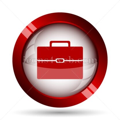 Briefcase website icon. High quality web button. - Icons for website