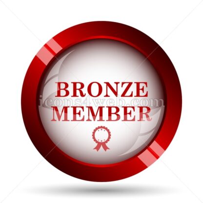 Bronze member website icon. High quality web button. - Icons for website