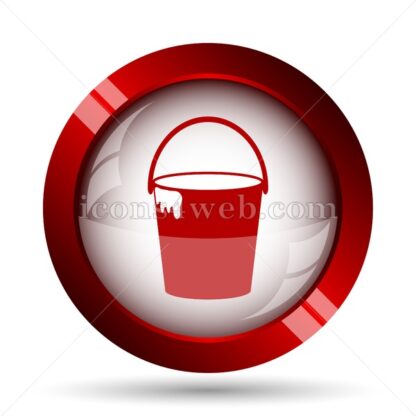 Bucket website icon. High quality web button. - Icons for website