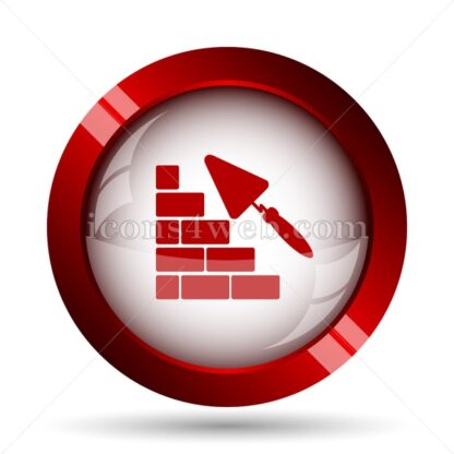 Building wall website icon. High quality web button. - Icons for website