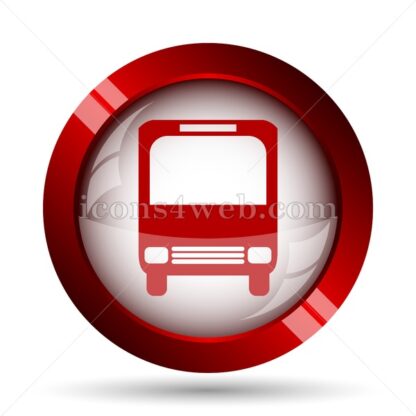 Bus website icon. High quality web button. - Icons for website