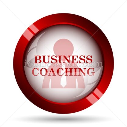 Business coaching website icon. High quality web button. - Icons for website