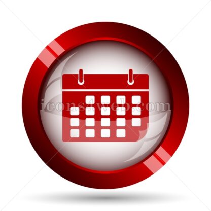 Calendar website icon. High quality web button. - Icons for website