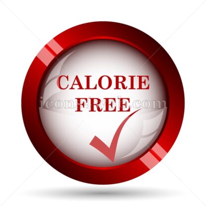 Calorie free website icon. High quality web button. - Icons for website