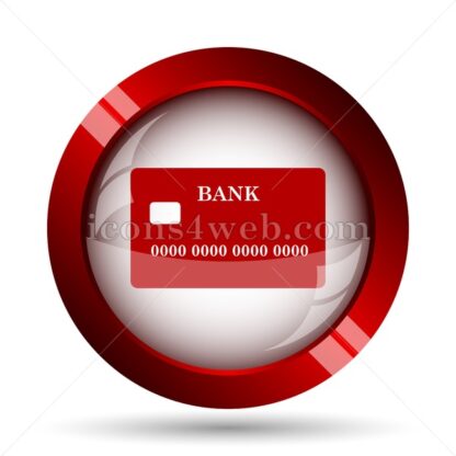 Card website icon. High quality web button. - Icons for website
