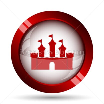 Castle website icon. High quality web button. - Icons for website