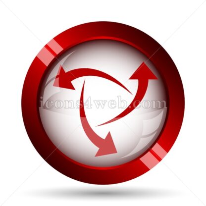 Change arrows out website icon. High quality web button. - Icons for website
