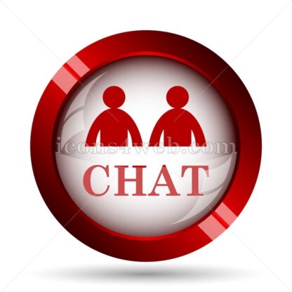 Chat website icon. High quality web button. - Icons for website