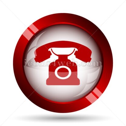 Classic phone website icon. High quality web button. - Icons for website