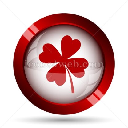 Clover website icon. High quality web button. - Icons for website