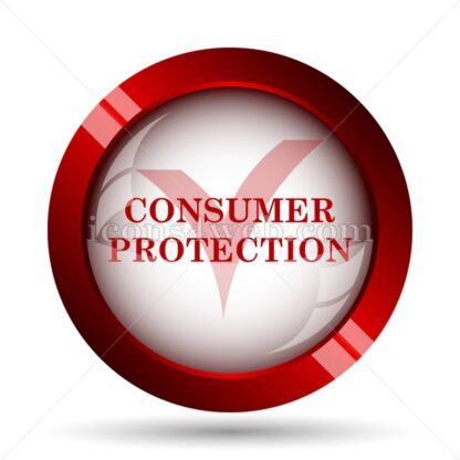 Consumer protection website icon. High quality web button. - Icons for website