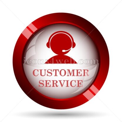 Customer service website icon. High quality web button. - Icons for website