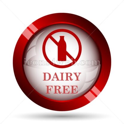 Dairy free website icon. High quality web button. - Icons for website