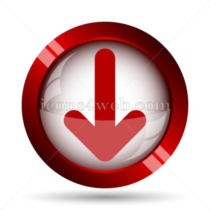 Down arrow website icon. High quality web button. - Icons for website