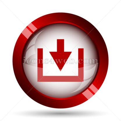 Download sign website icon. High quality web button. - Icons for website