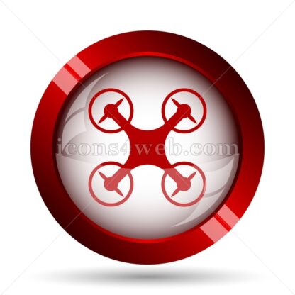 Drone website icon. High quality web button. - Icons for website