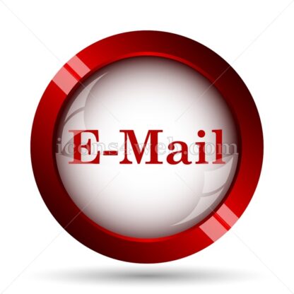 E-mail text website icon. High quality web button. - Icons for website